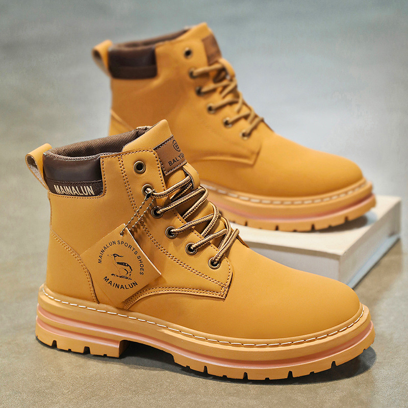 Fashion Men'S Boots - Stivali alti classici da uomo Stivali