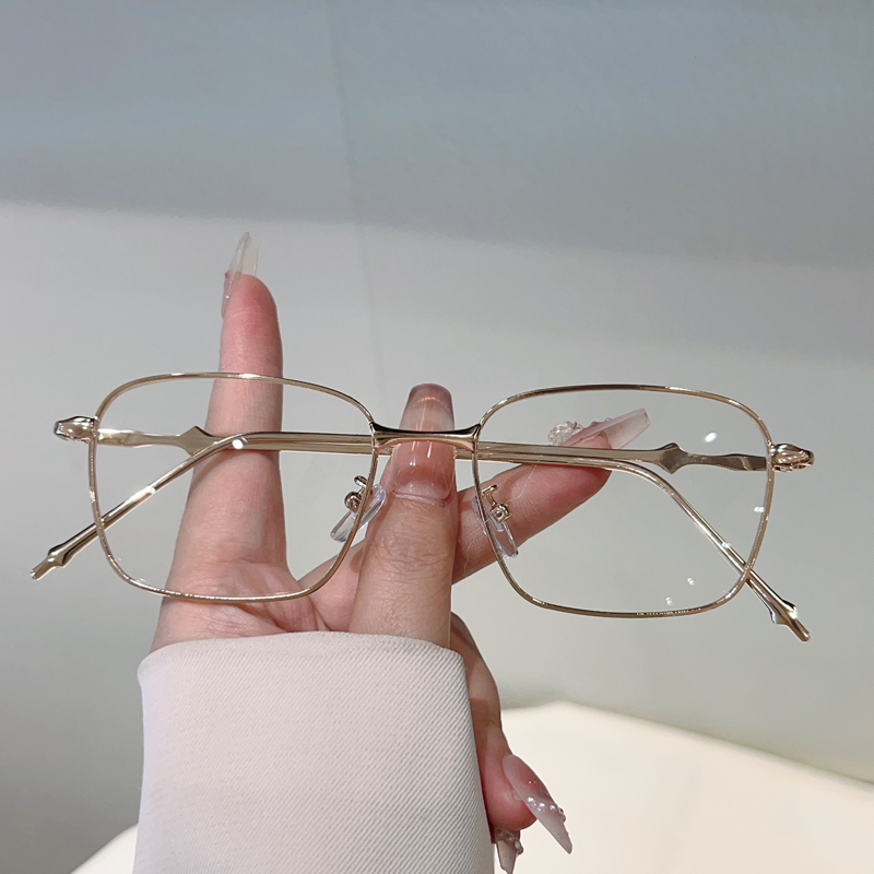 Men'S Fashion Non Prescription Glasses - KAMMPT Montature da vista quadrate vintage