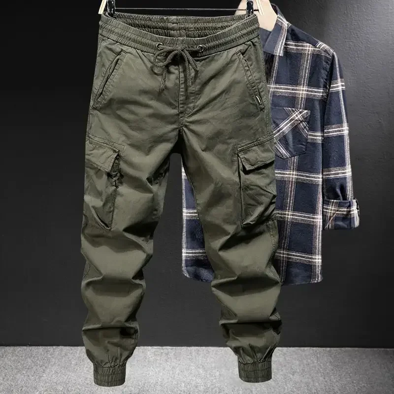 Men'S Fashion Line - Pantaloni Uomo Moto Inverno Pantaloni cargo