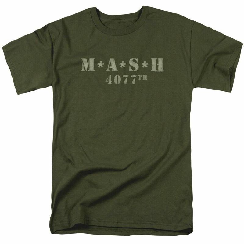 Military Shirt Men - Maglietta con logo Mash Distressed da