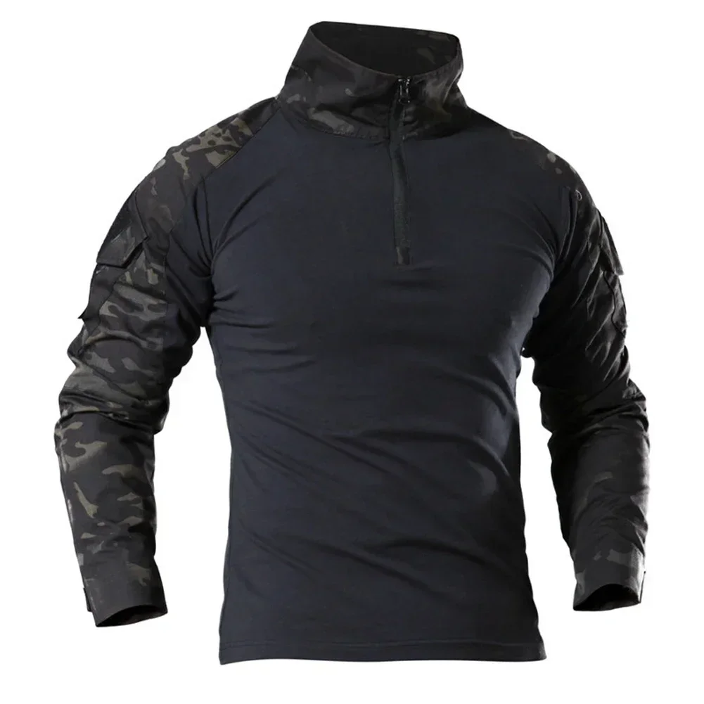 Military Shirt Men - Magliette Tattiche Mimetiche a Maniche Lunghe