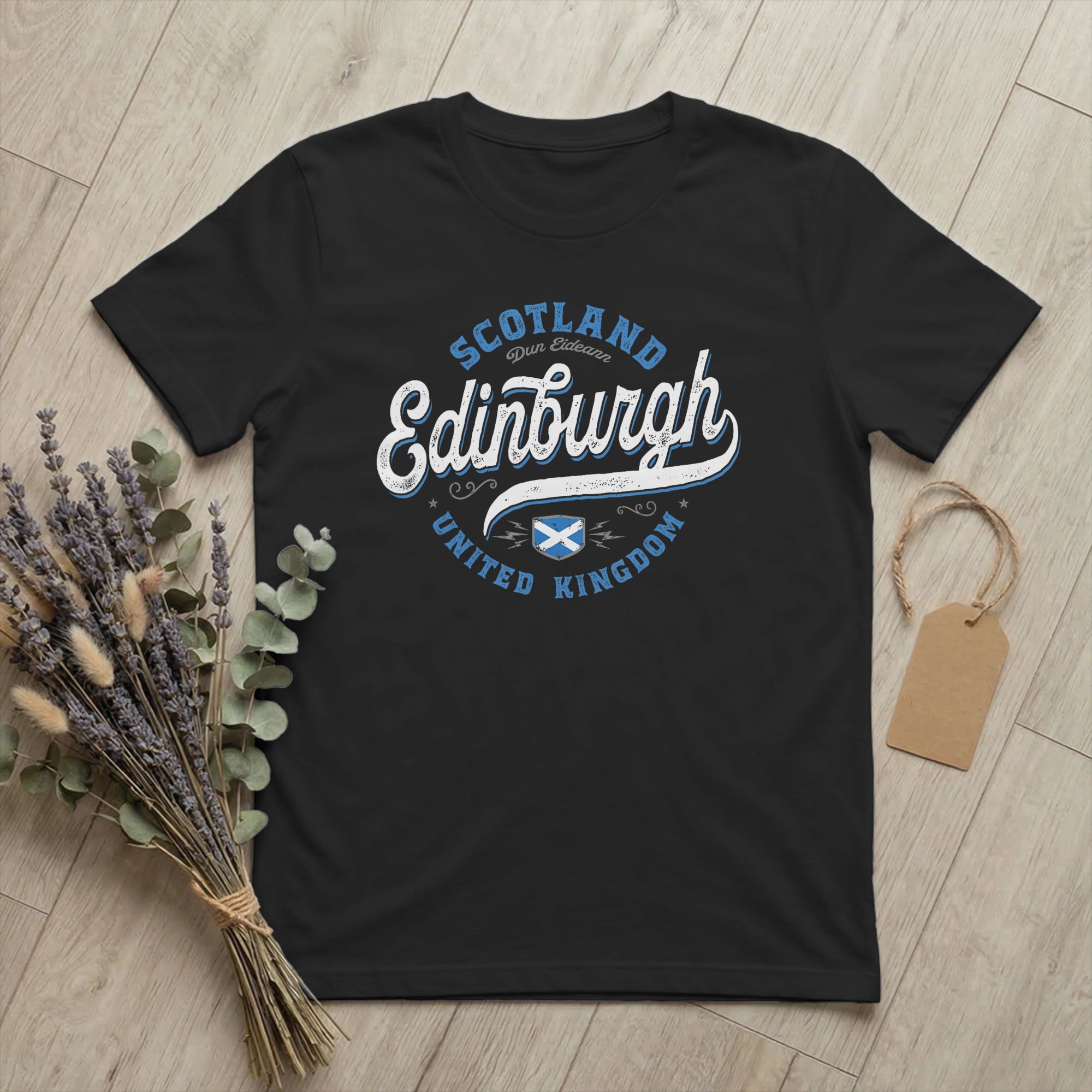 Men'S Fashion Uk - Edinburgh Scozia Regno Unito T-shirt da