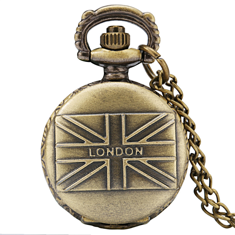 Men'S Fashion Uk - Orologio da Tasca Analogico al Quarzo