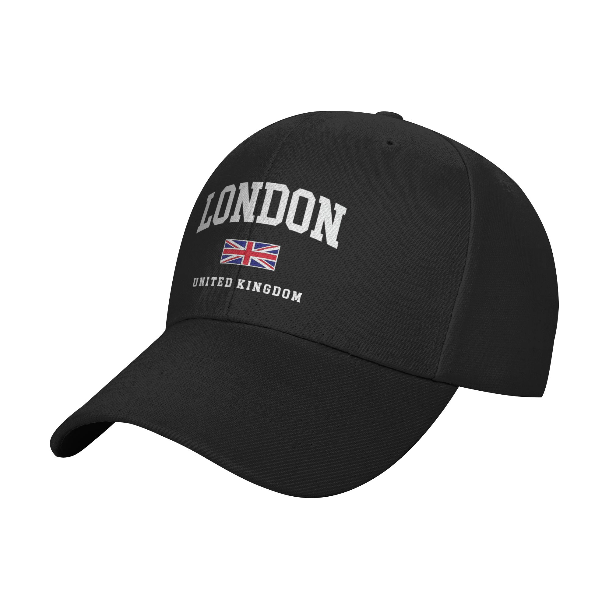 Men'S Fashion Uk - Cappellino da Baseball Minimalista con Bandiera