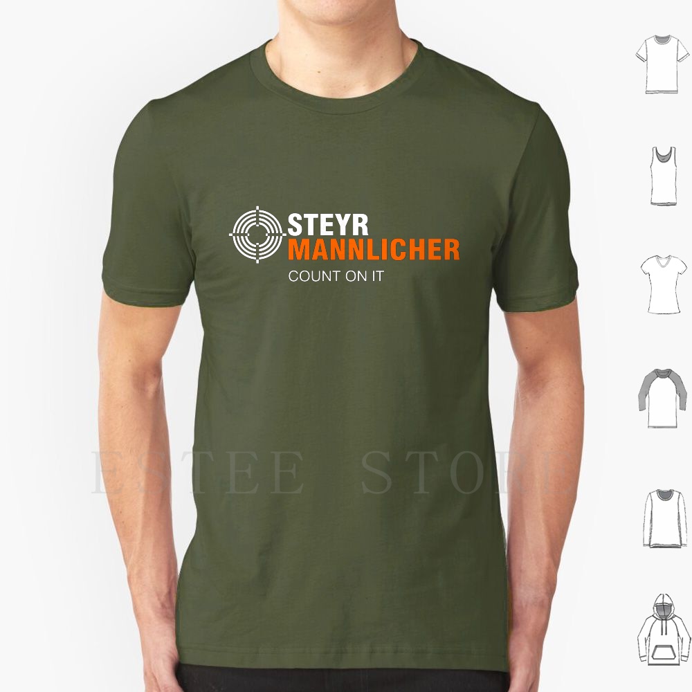 Military Shirt Men - Mannlicher Count On It T Shirt