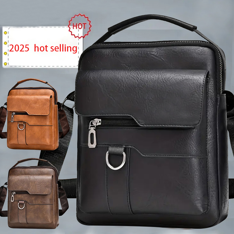Mens Fashion Blog - Borsa a tracolla stile neutro per
