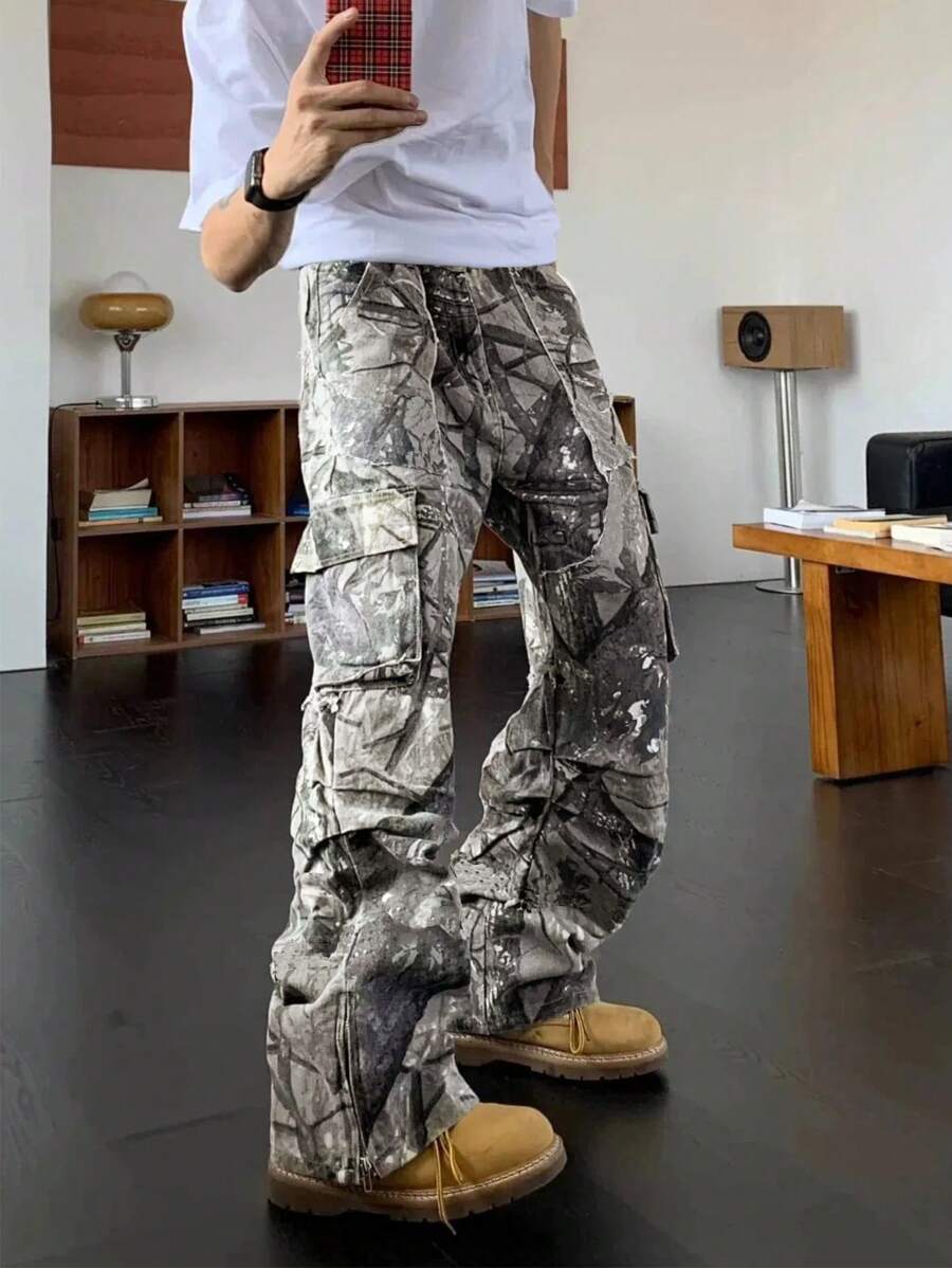 Mens Fashion In The 2000S - Pantaloni Cargo da Uomo alla Moda
