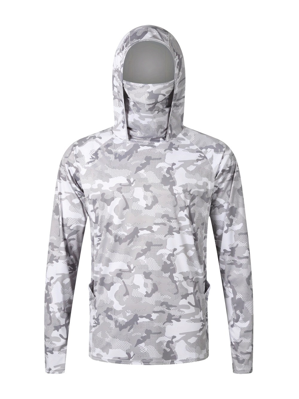 Military Shirt Men - T-shirt a maniche lunghe mimetica estiva