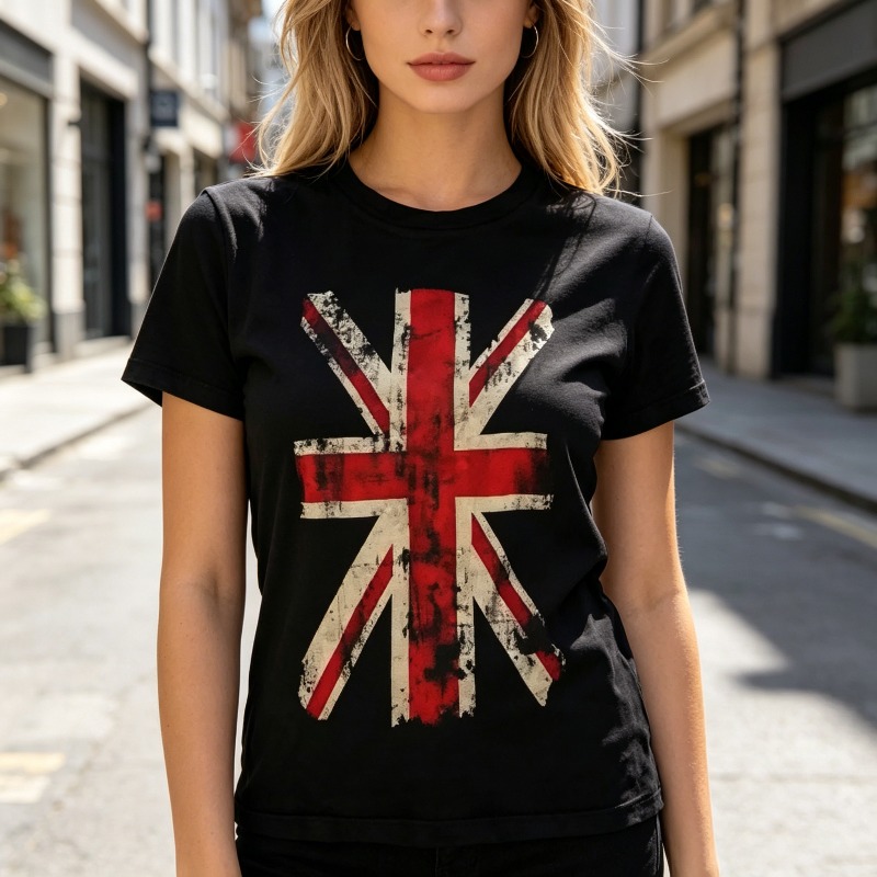 T-shirt con grafica Union Jack - Men'S Fashion Uk recensione e prezzo