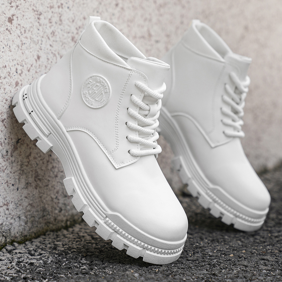 Stivali da moto bianchi per tu - Fashion Men'S Boots recensione e prezzo