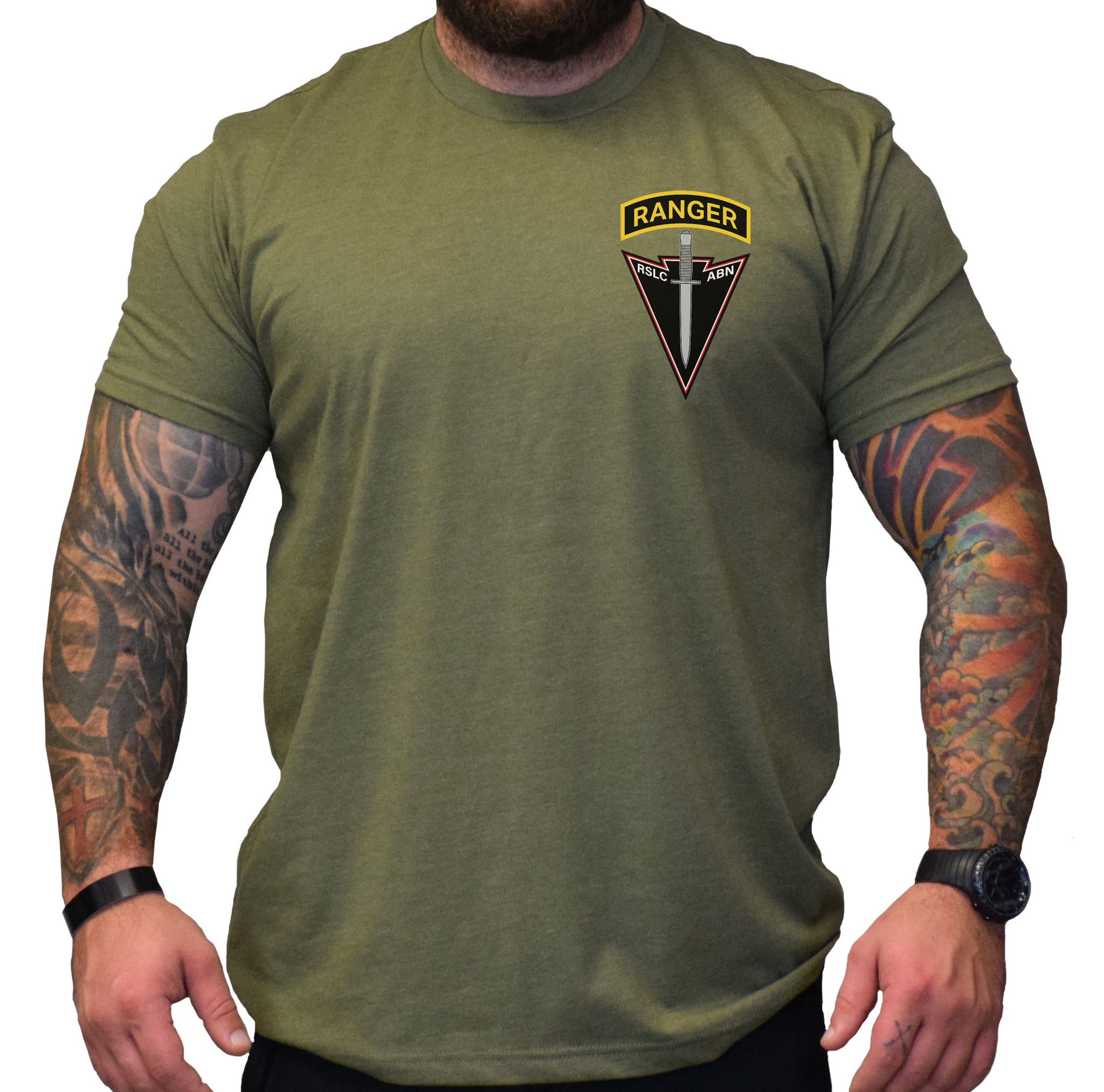 US Army Ranger RSLC Logo t-shi - Military Shirt Men recensione e prezzo