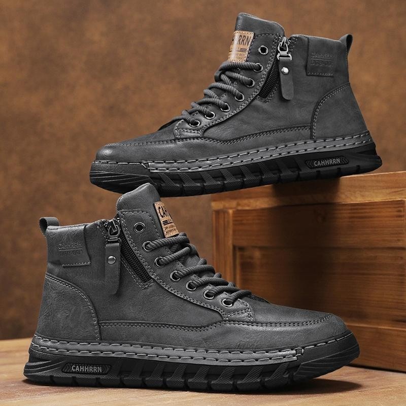 Stivali da uomo in pelle alti  - Fashion Men'S Boots recensione e prezzo