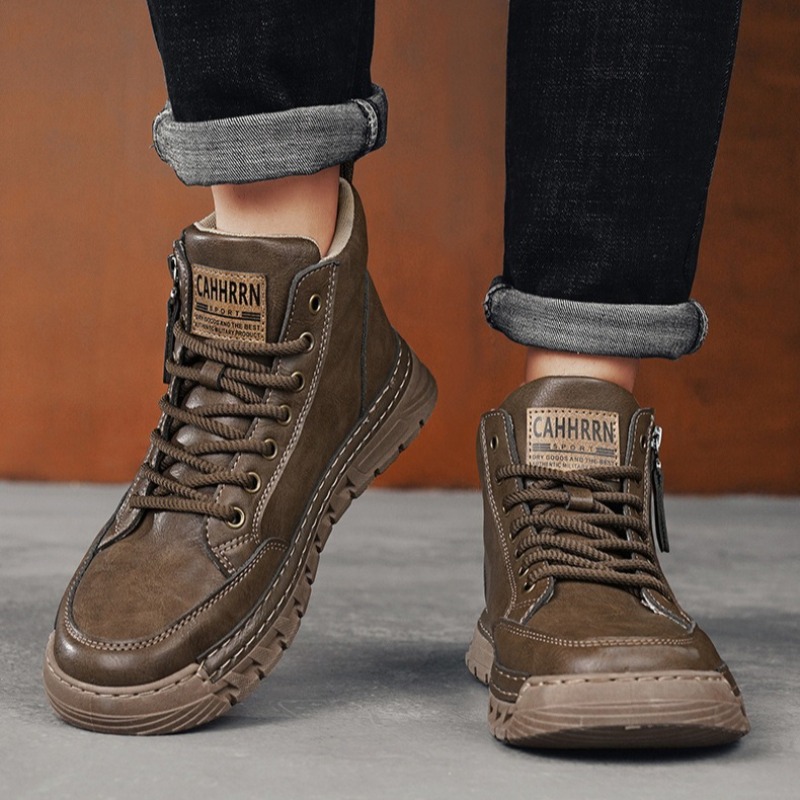 Stivali da uomo in pelle alti  - Fashion Men'S Boots recensione e prezzo