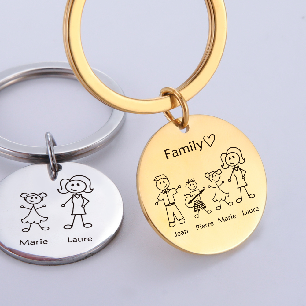 Portachiavi Personalizzato per - Men'S Fashion Gold Chain recensione e prezzo
