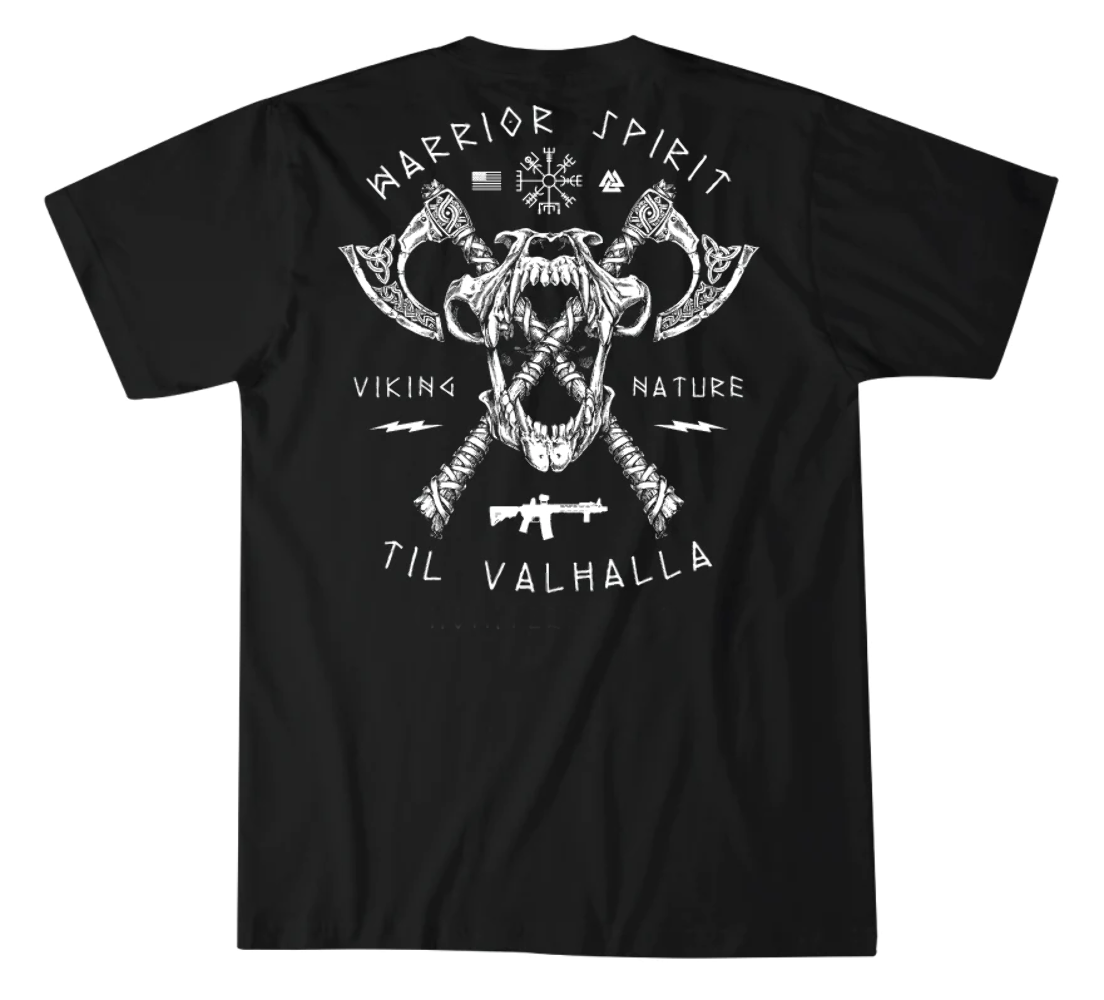 T-shirt Til Valhalla Vi King W - Military Shirt Men recensione e prezzo