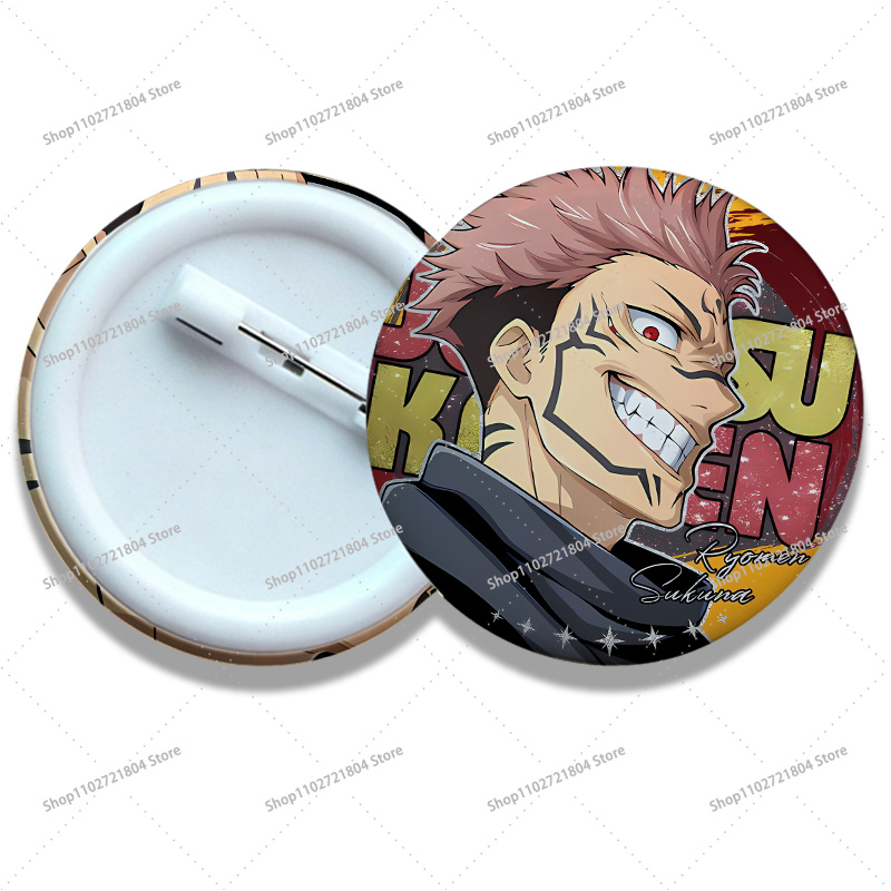 Badge di Moda Jujutsu Kaisen p - Mens Fashion Blog recensione e prezzo