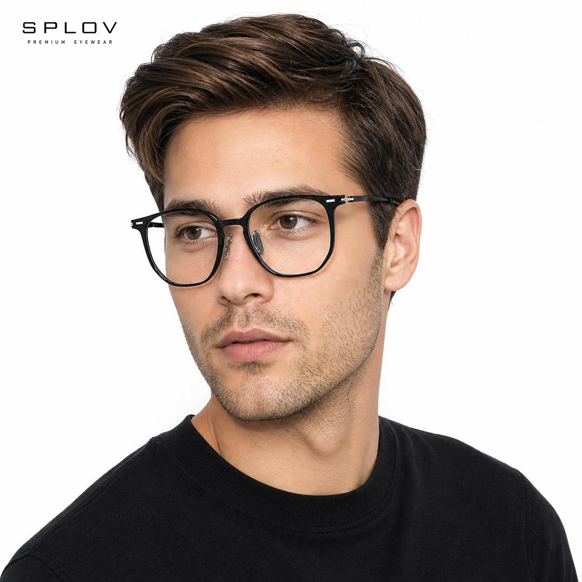 Montatura Ottica Quadrata Over - Men'S Fashion Non Prescription Glasses recensione e prezzo