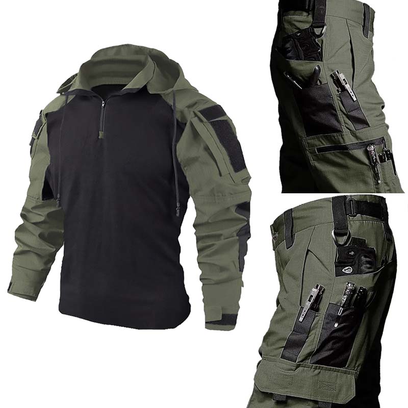 Set Camicia e Pantaloni Tattic - Military Shirt Men recensione e prezzo