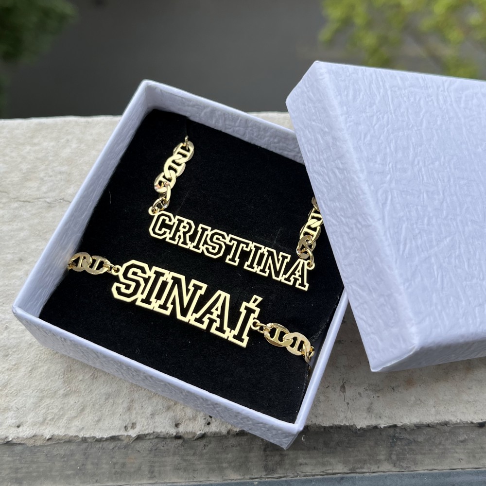 DUOYING collana vuota con nome - Men'S Fashion Gold Chain recensione e prezzo