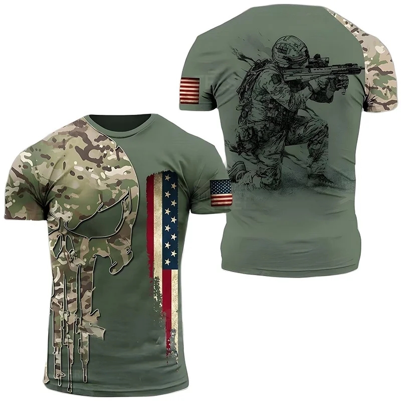 Estate nuova maglietta da uomo - Military Shirt Men recensione e prezzo