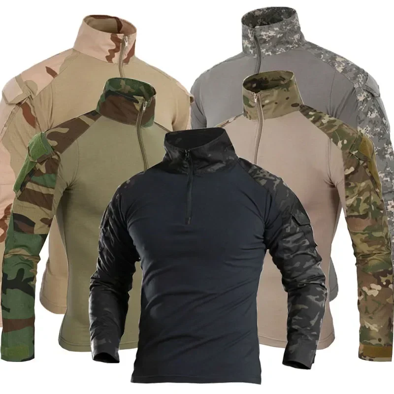 Magliette Tattiche Mimetiche a - Military Shirt Men recensione e prezzo