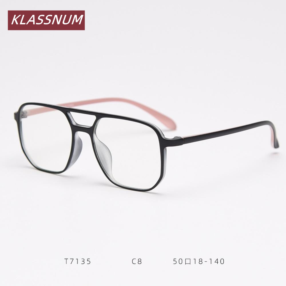 KLASSNUM Montatura per Occhial - Men'S Fashion Non Prescription Glasses recensione e prezzo