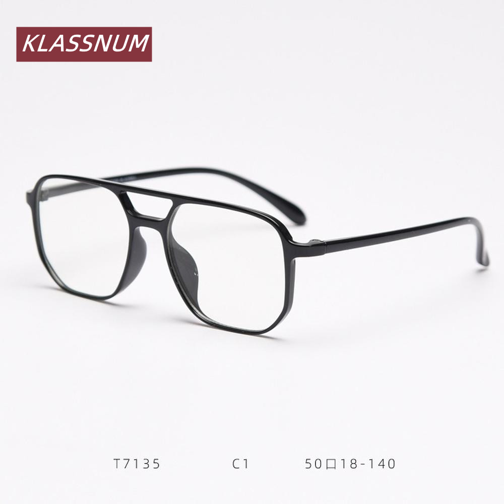 KLASSNUM Montatura per Occhial - Men'S Fashion Non Prescription Glasses recensione e prezzo