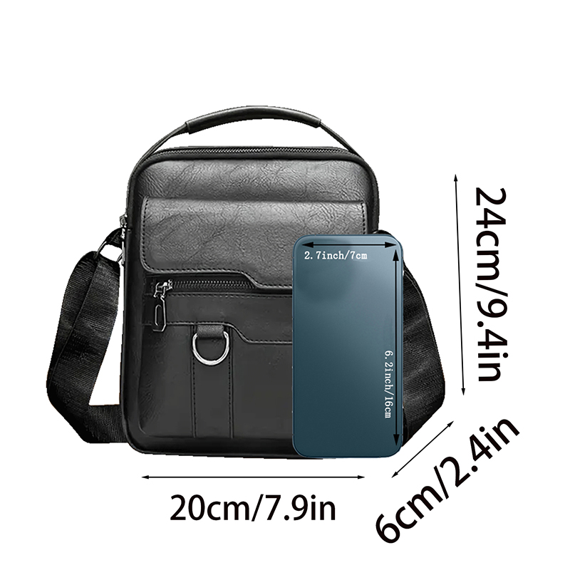 Borsa a tracolla stile neutro  - Mens Fashion Blog recensione e prezzo